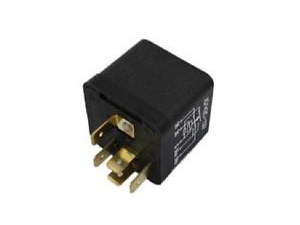 Headlight Hi-Low Beam Relay. Fits One Wire Button Style Switch.
