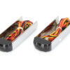 Alloy Art Rear Fender Rail Indicators - Strut Light Kit with Red Run/Brake & Amber Turn Signal – Chrome. Fits Deluxe & Heritage Classic 2018up. - Image 2