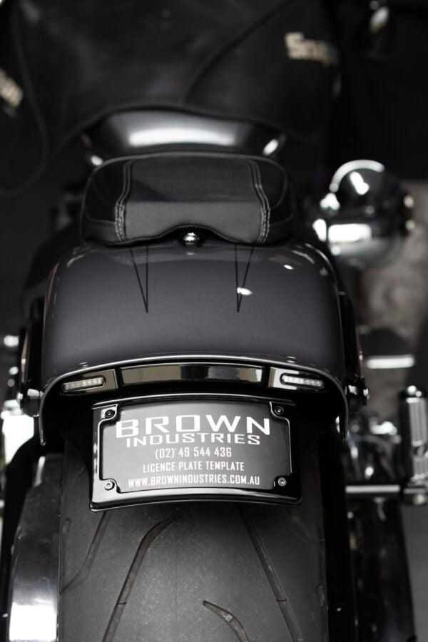 Brown Industries B-Tail Tail Tidy Version 3 – Black. Fits: 2013-2025 Breakout